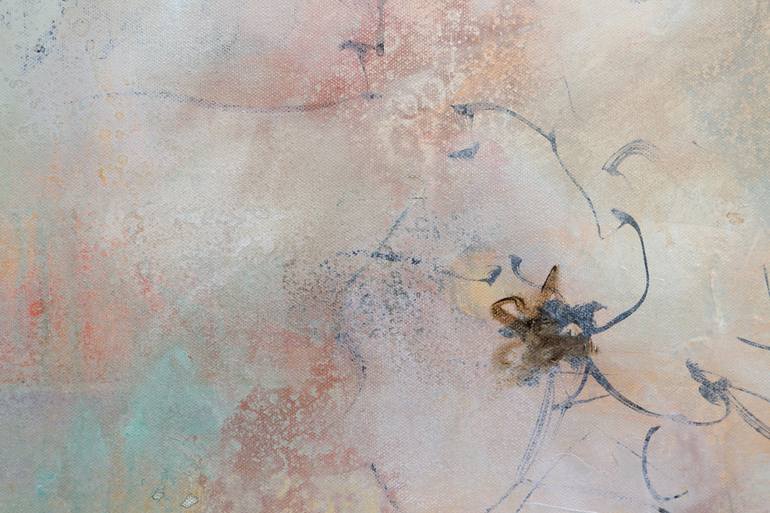 Original Abstract Floral Painting by Karen Hale