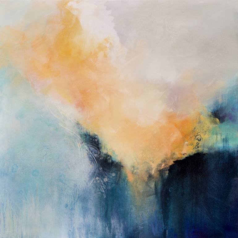 A Moment Suspended Painting by Karen Hale | Saatchi Art