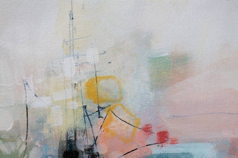 Original Abstract Expressionism Abstract Painting by Karen Hale