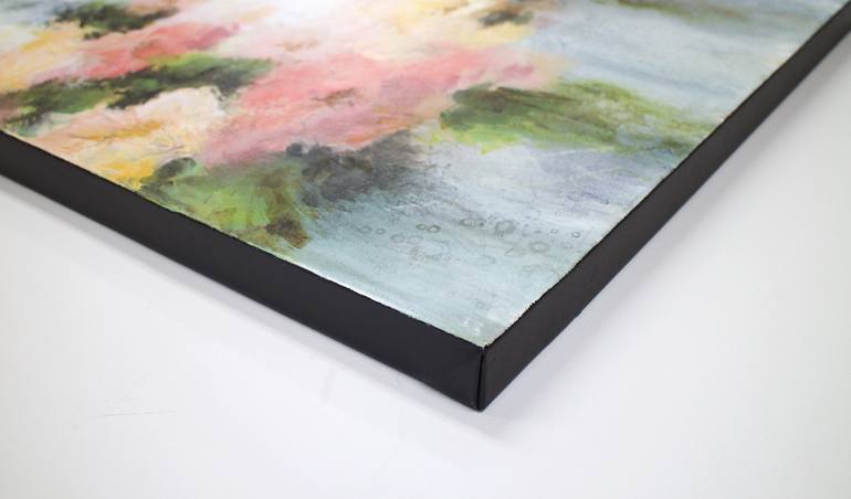 Original Impressionism Floral Painting by Karen Hale