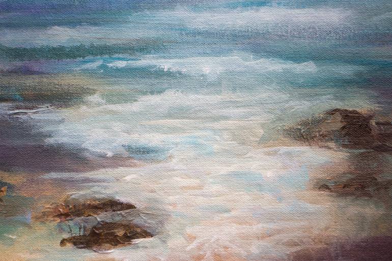 Original Fine Art Seascape Painting by Karen Hale