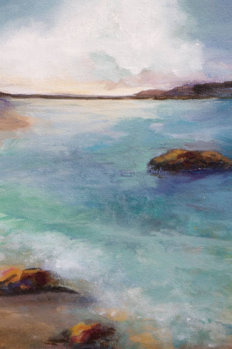 Original Seascape Painting by Karen Hale