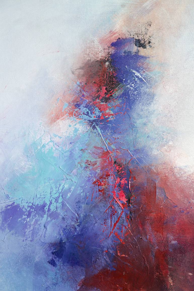 Original Abstract Expressionism Abstract Painting by Karen Hale