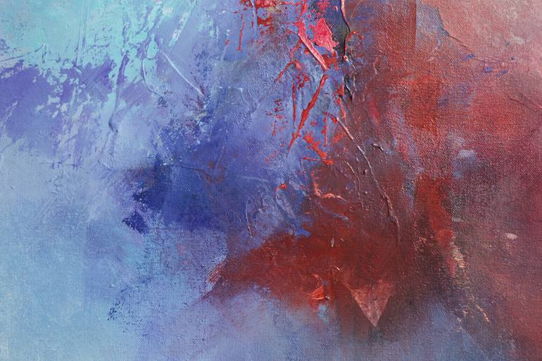 Original Abstract Expressionism Abstract Painting by Karen Hale