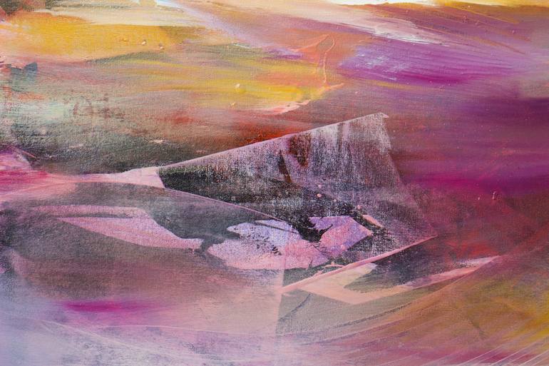 Original Abstract Expressionism Abstract Painting by Karen Hale