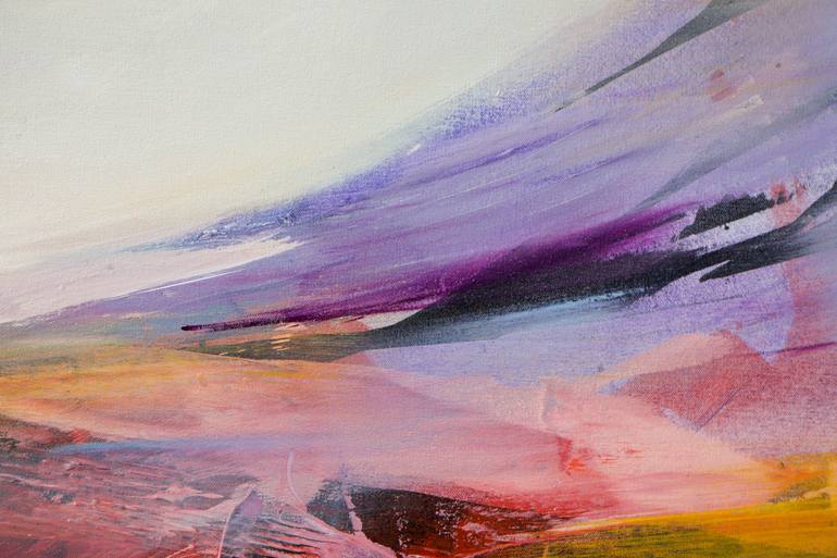 Original Abstract Expressionism Abstract Painting by Karen Hale