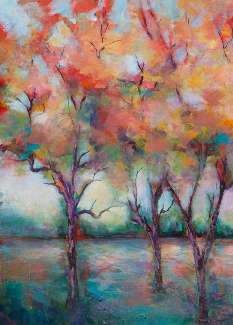 Original Landscape Painting by Karen Hale