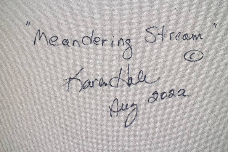 Original Impressionism Landscape Painting by Karen Hale