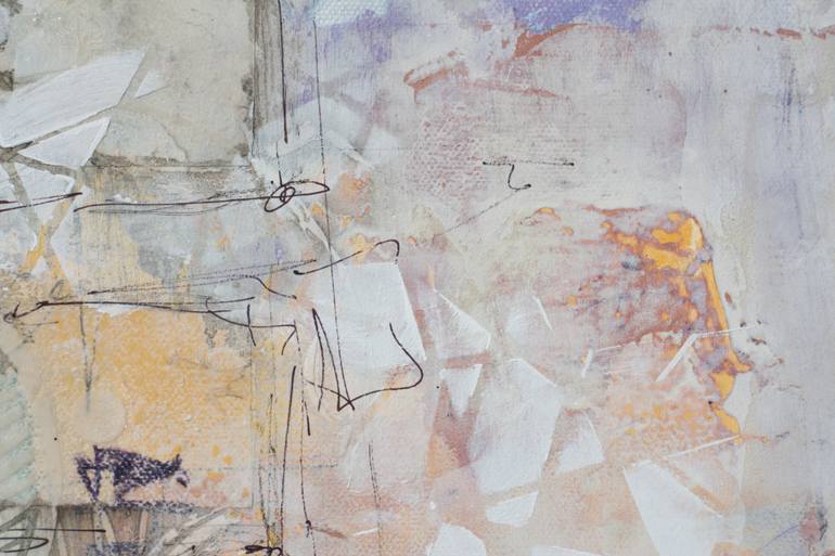 Original Abstract Mixed Media by Karen Hale