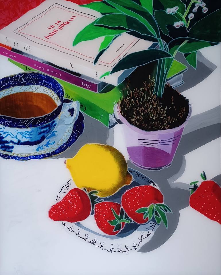 Original Figurative Still Life Painting by Philippe Auriol