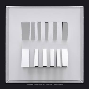 Original Minimalism Abstract Sculpture by Cristina Hauk