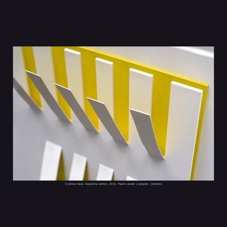Original Minimalism Abstract Sculpture by Cristina Hauk