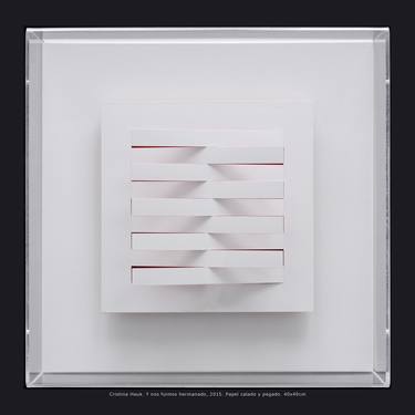 Original Minimalism Abstract Sculpture by Cristina Hauk