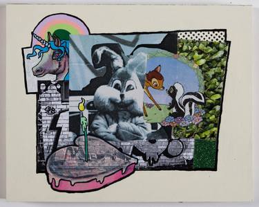 Print of Cartoon Collage by Zoë Walford