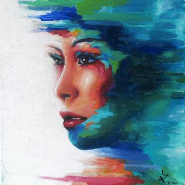 Print of Expressionism Portrait Paintings by Christa Ledding