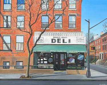 Saatchi Art Artist Emma Loizides; Paintings, “Brooklyn Heights” #art