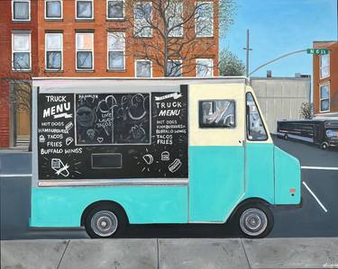 Original Pop Art Food & Drink Painting by Emma Loizides