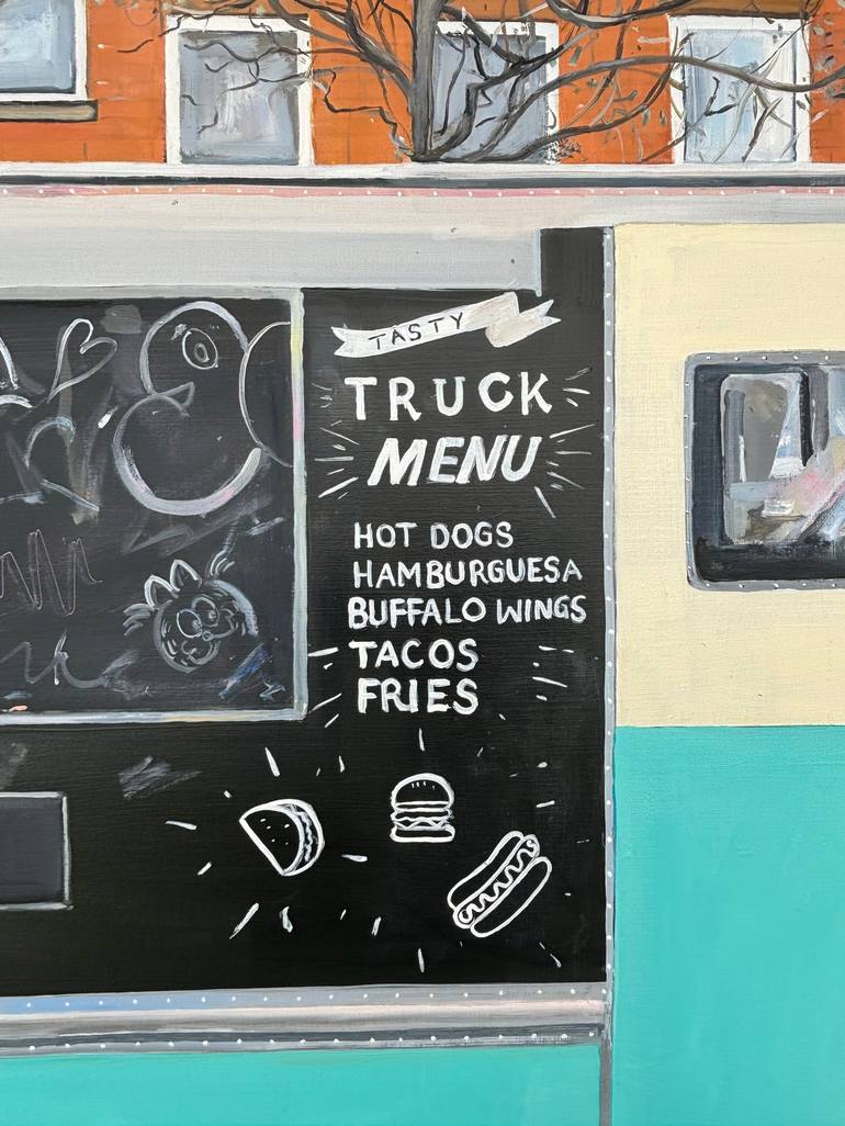 Original Pop Art Food & Drink Painting by Emma Loizides