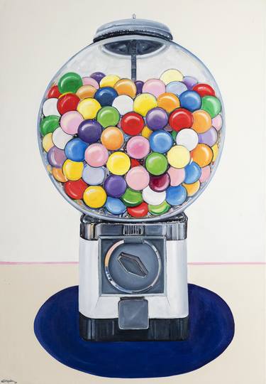 Original Pop Art Food Paintings by Emma Loizides