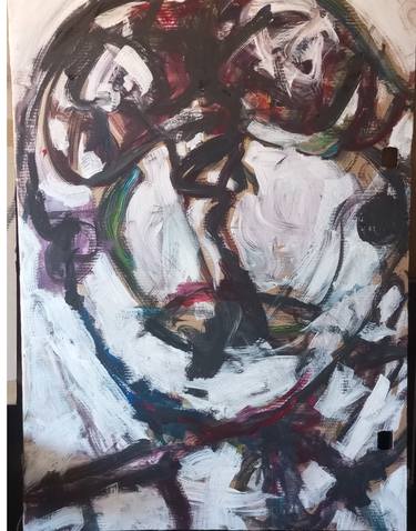 Original Abstract Painting by Pedro Angel Ayala Macanás