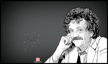 Kurt Vonnegut-- American writer and humorist thumb