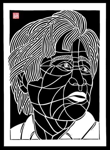 Kumander Dante Buscayno- Philippine militant (papercutting) thumb