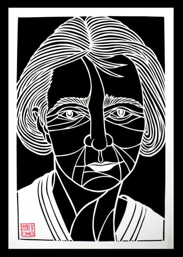 Marie Curie- Polish-French scientist (handmade papercutting) thumb