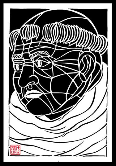 Thomas Aquinas- Catholic theologian (handmade paper cutting) thumb