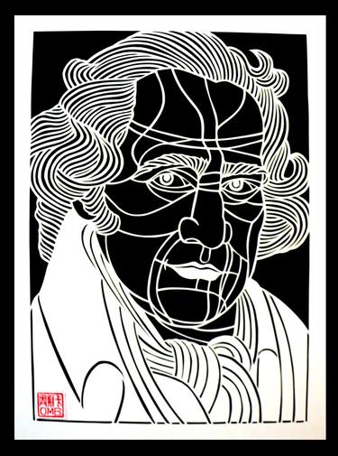 James Watt- Scottish scientist (handmade paper cutting) thumb