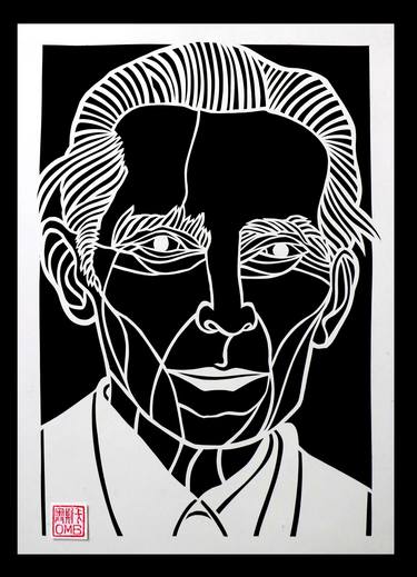 Joseph Goebbels- German Nazi politician (handmade paper cutting) thumb