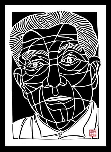 Gregorio Aglipay- Filipino religious leader (paper cutting) thumb