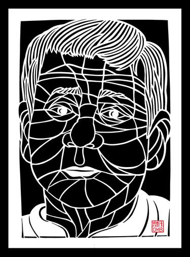 Rodrigo Duterte- Philippine president (handmade paper cutting) thumb