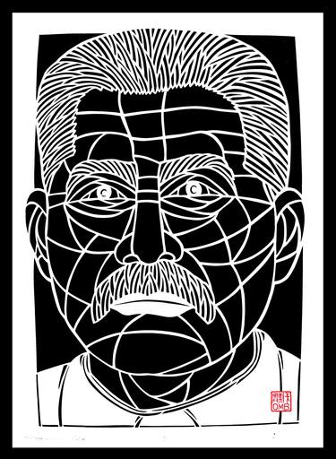 Juan Crisostomo Soto (Crissot)- Philippine poet (paper cutting) thumb