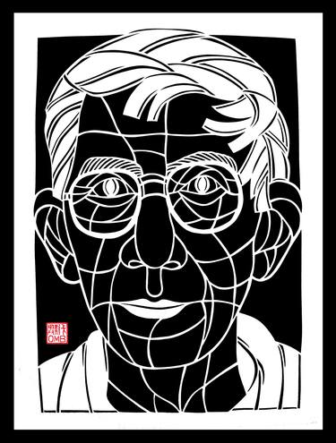 Rolando Tinio- Filipino writer (handmade paper cutting) thumb