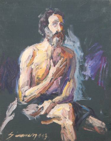 Original Expressionism Body Paintings by Siniša Simon