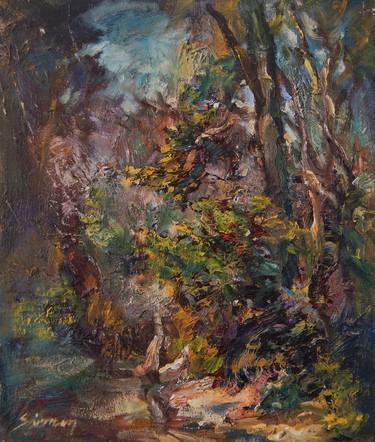 Print of Impressionism Nature Paintings by Siniša Simon