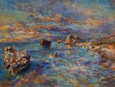 Original Seascape Paintings by Siniša Simon
