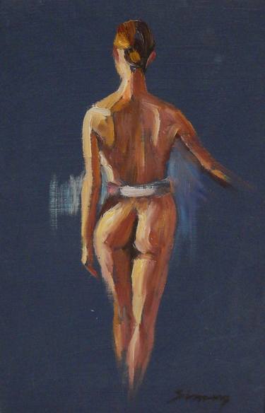 Original Figurative Body Paintings by Siniša Simon