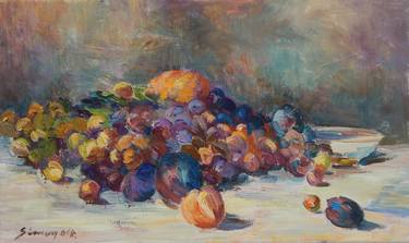 Print of Expressionism Still Life Paintings by Siniša Simon