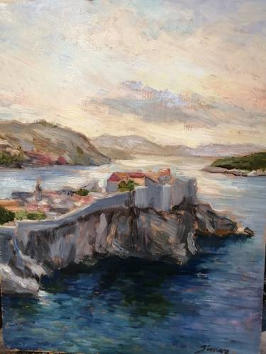 Print of Impressionism Landscape Paintings by Siniša Simon