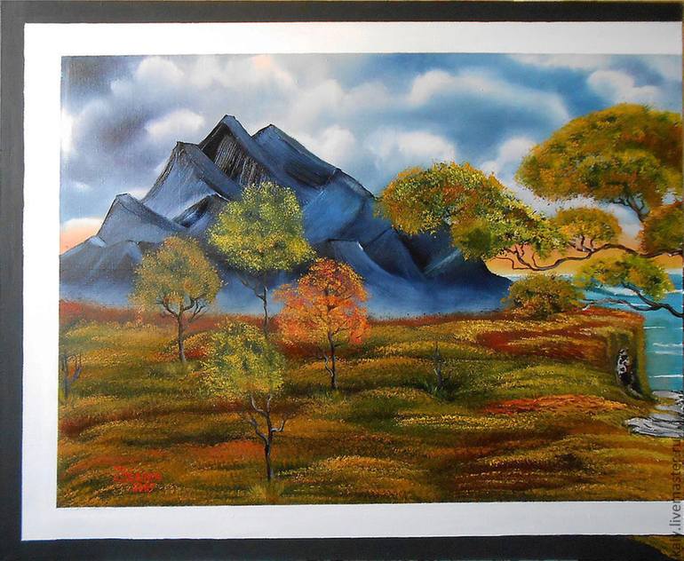 Original Modern Landscape Painting by Natalya Zhdanova