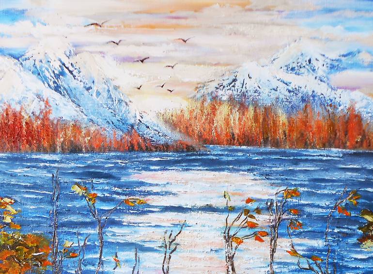 Original Landscape Painting by Natalya Zhdanova