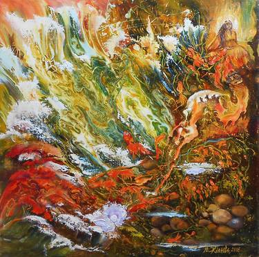 Original Expressionism Classical mythology Paintings by Natalya Zhdanova