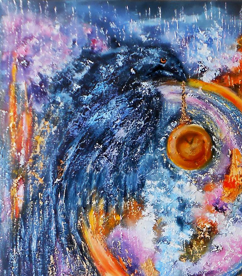 Original Abstract Animal Painting by Natalya Zhdanova