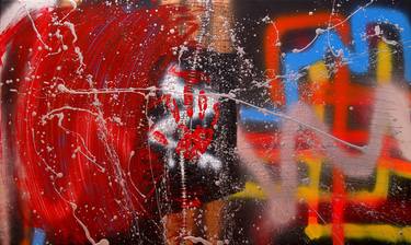 Original Conceptual Graffiti Paintings by Davide Canepa