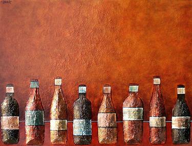 Original Abstract Food & Drink Paintings by Jeff Beier