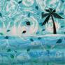 acryl painting which transfers you on a peacefull island away from everydays frenetic routine