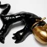 This sensual and erotic  intimate portrait sculpture is made of artificial clay and it is colored with black and  gold acrylic. Animal shape expresses our primal nature and  celebrates sexuality and Life. It  breaks the taboo of nudity.It is bedroom  warming, homewarming decorative art . 


Each person has unique sexual character as it has unique face.