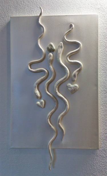 Original Abstract Sculpture by Ines Nanda Drole