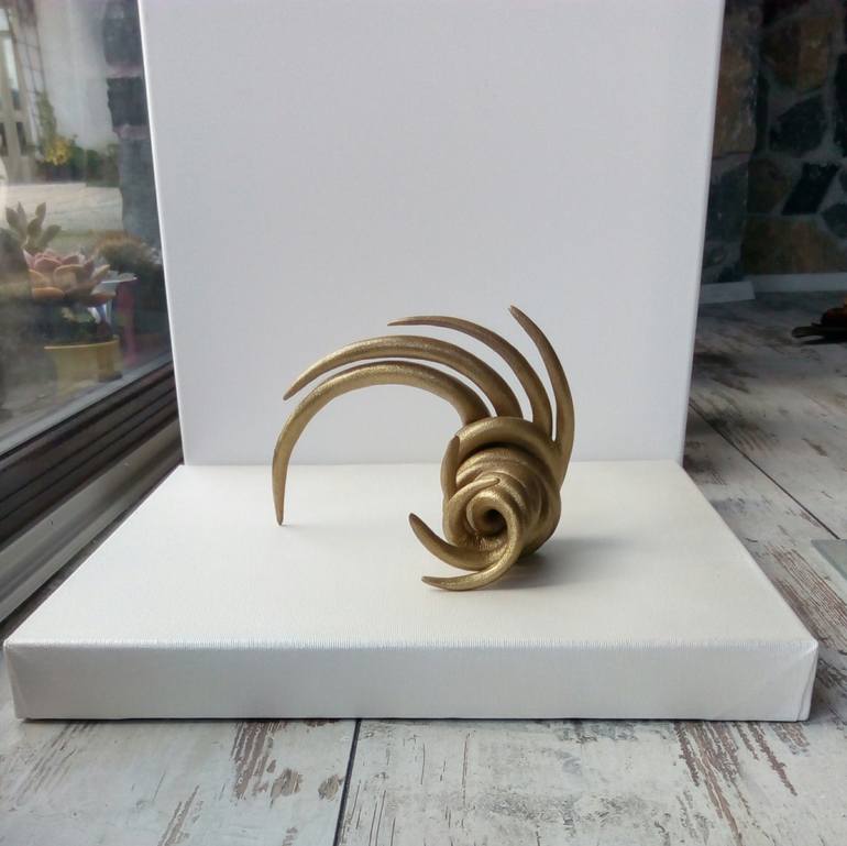 Original Abstract Erotic Sculpture by Ines Nanda Drole